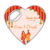 Indian Couple And Ornament On Pink Background For Wedding