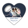 Flowers, Photo On Navy Blue Background Theme for Wedding