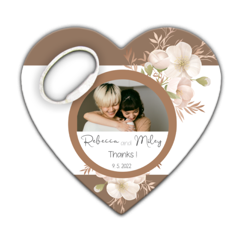 Photo, Flowers and Lesbian Couple on Light Brown for Wedding