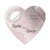 Silver Mark on Gradient Pink Background Themed for Wedding