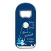 Couple Swinging on Swing and Moon on Dark Blue for Wedding