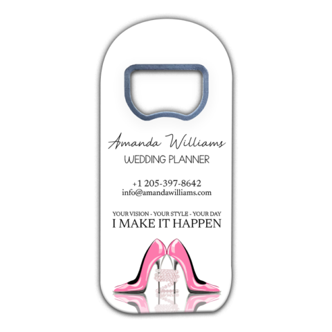promotional bottle opener fridge magnet favors for wedding planners