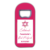 Bat Mitzvah, Menora and White Frame on Pink for Mitzvah