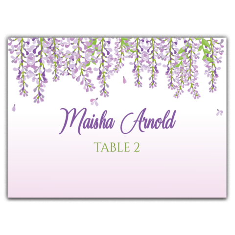 Purple Lilac Flower on Light Purple Background for Wedding