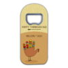 Colorful Chicken Symbol on Wood Background for Thanksgiving