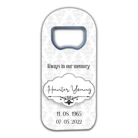 Gray Motifs on White Background Themed for Funeral