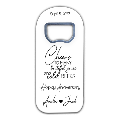 Handwriting and Heart on White Background for Anniversary