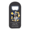 Photo, Frame, Navy Blue, Yellow Rose on Gray for Funeral