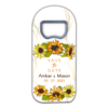 Sunflowers and Leaves on White Background Theme for Wedding